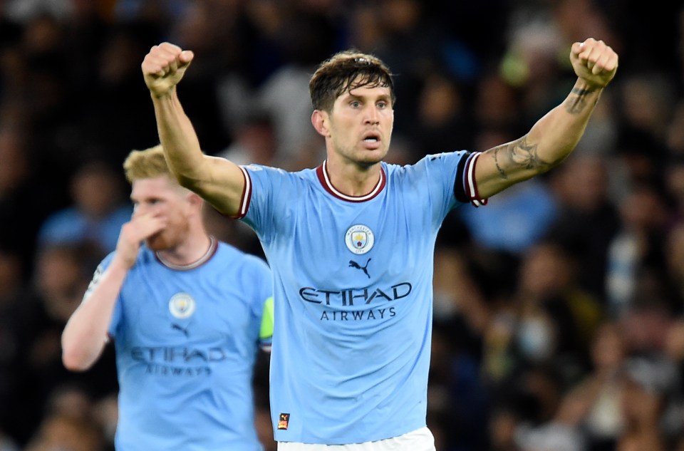 John Stones smashed in a stunning equaliser from 25 yards