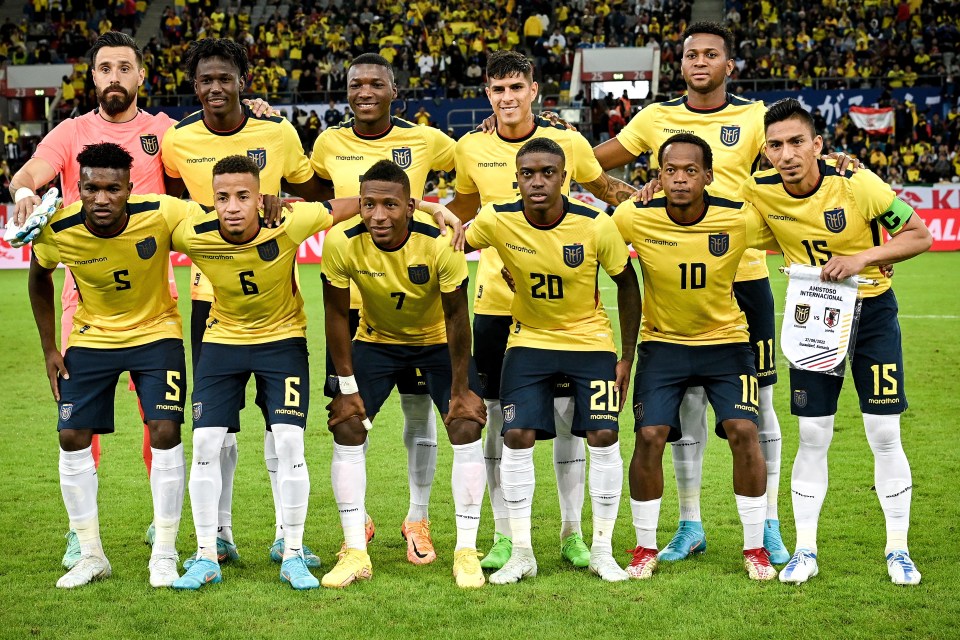 Ecaudor are set to wear their famous yellow