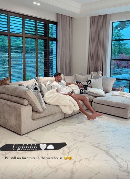 The couple have given fans a sneak peek inside their £3.5m mansion