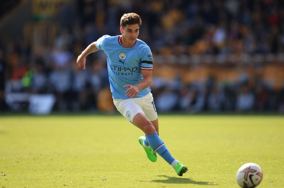 The striker is already impressing at Man City after his summer arrival