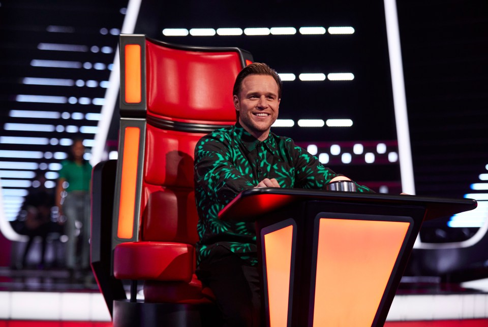 Olly clashed with Tom on The Voice