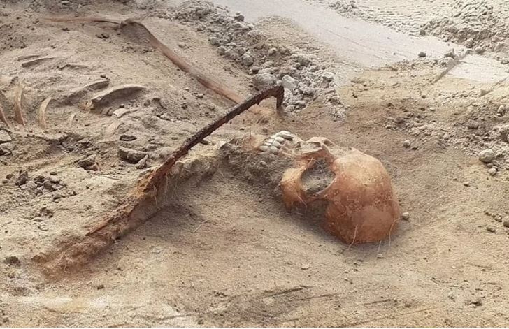 Archaeologists unearthed the remains while on a dig in Poland in 2022