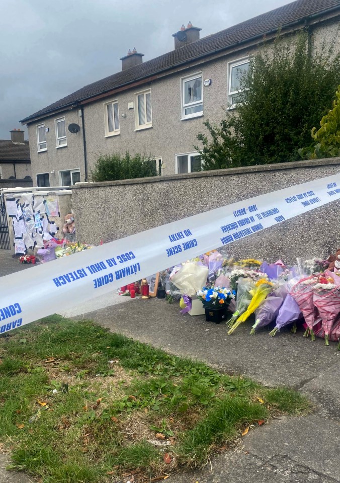 A number of tributes have already been left at the scene