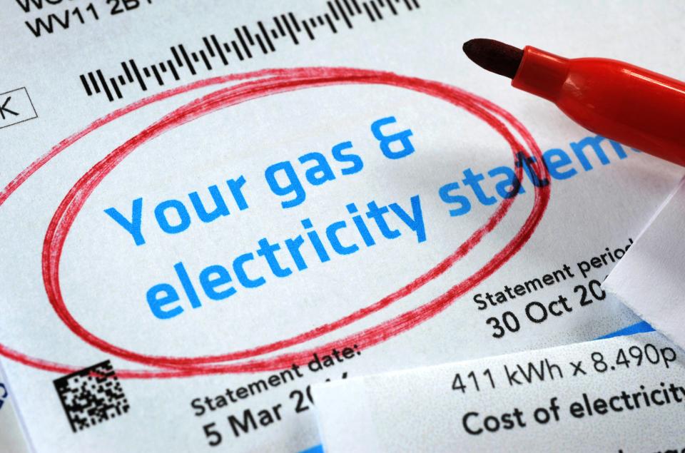 Energy bills have risen because of surging global gas prices