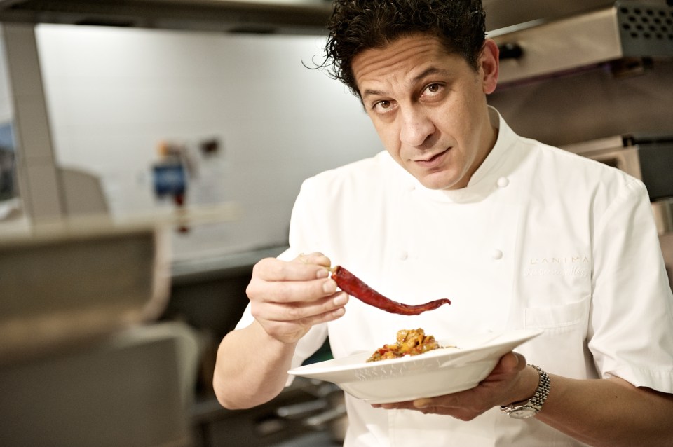 Francesco Mazzei is a acclaimed Italian chef