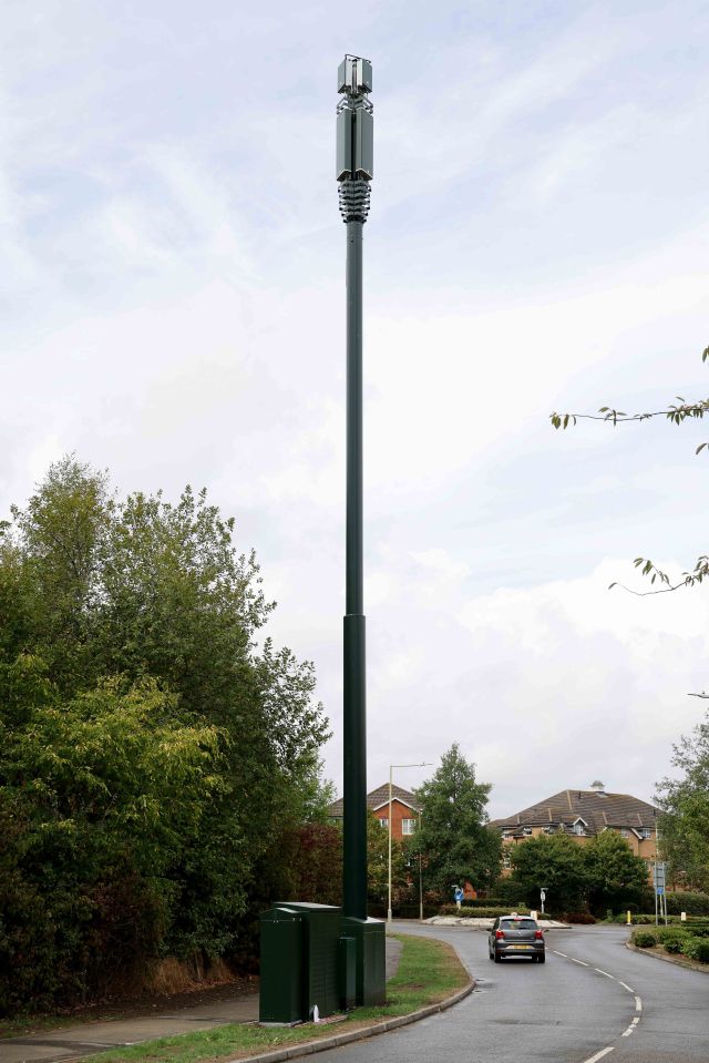 Engineers installing the mast said it wouldn’t improve the signal for locals due to the way the signal is distributed