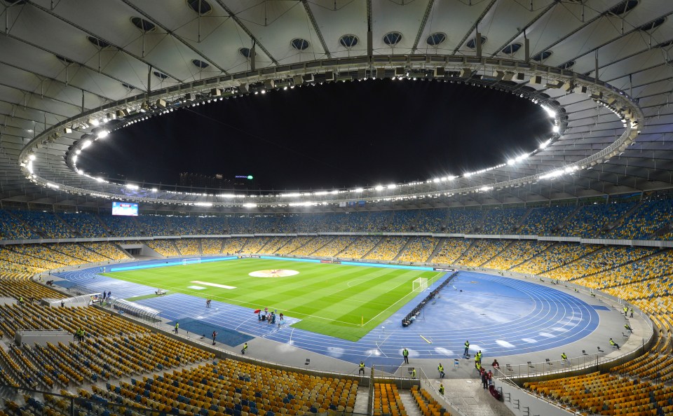 It could be staged at the Olympic Stadium in Kyiv once the city recovers from the war