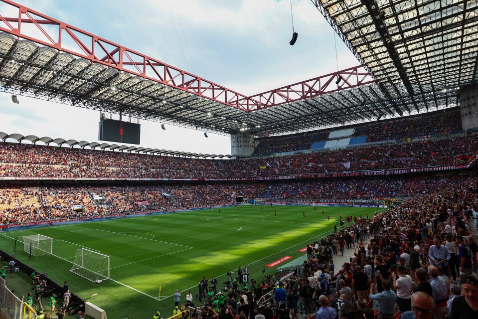 The San Siro is set to be completely demolished once the new stadium is built