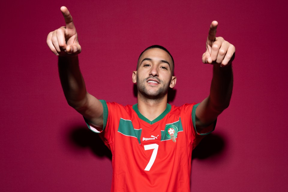 Hakim Ziyech is ready to shine for Morocco