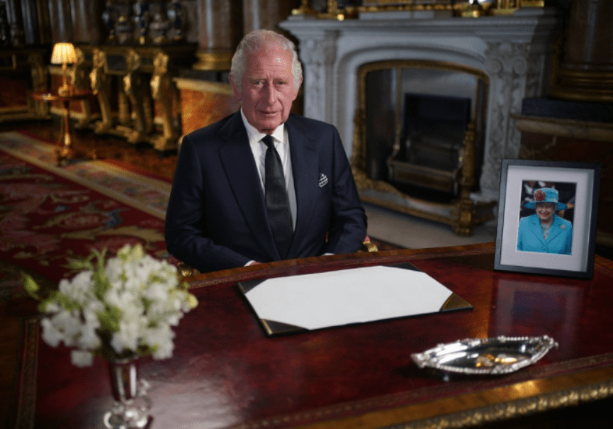 King Charles praised his "darling wife" Camilla