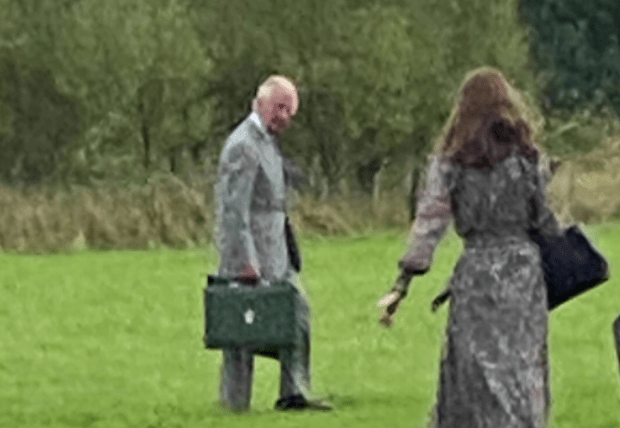 Prince Charles leaves Dumfries and heads to Balmoral to see his mum