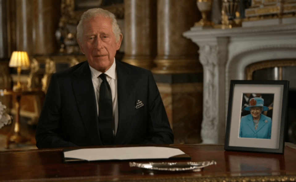 King Charles III paid tribute to his 'darling Mama'