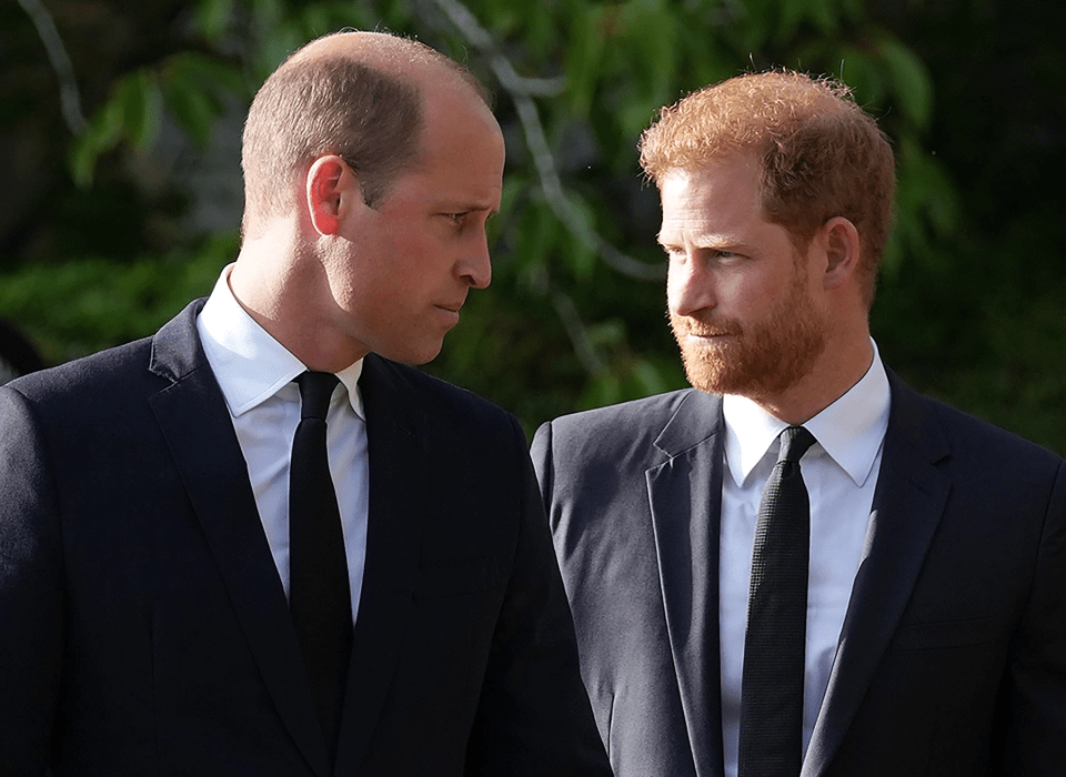 The last time the brothers were seen together in public was the Queen’s Platinum Jubilee