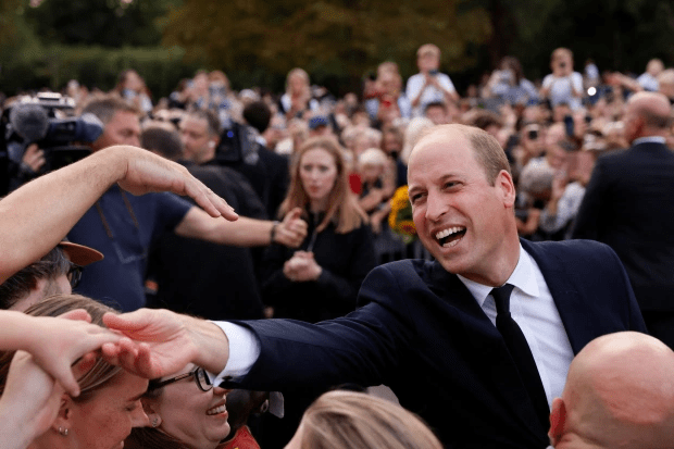 William became the Prince of Wales on Friday