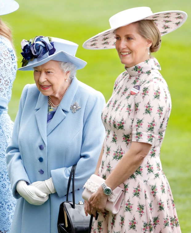 Sophie shared a close bond with the Queen