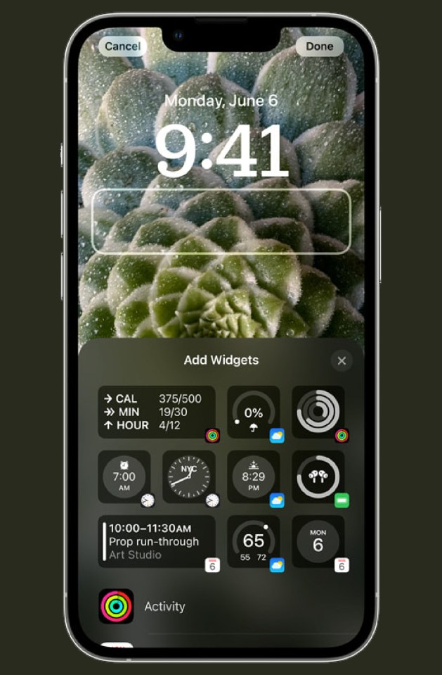 Your iPhone is getting a much more customisable Lock Screen in iOS 16