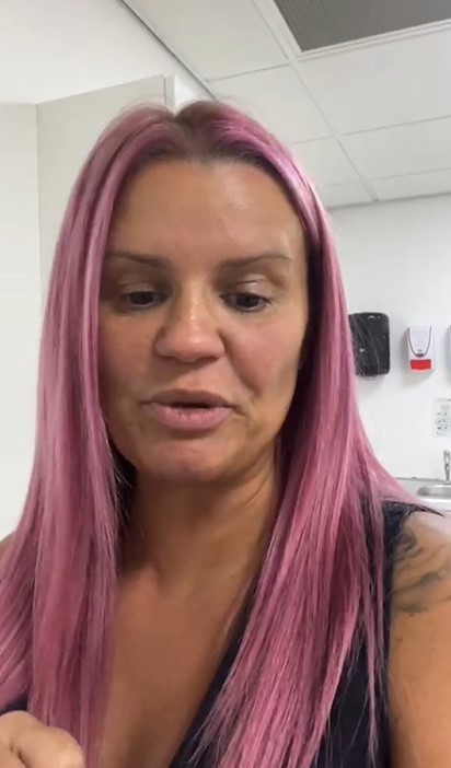 Kerry Katona went for a CT scan amid health fears after her mum's heart attack