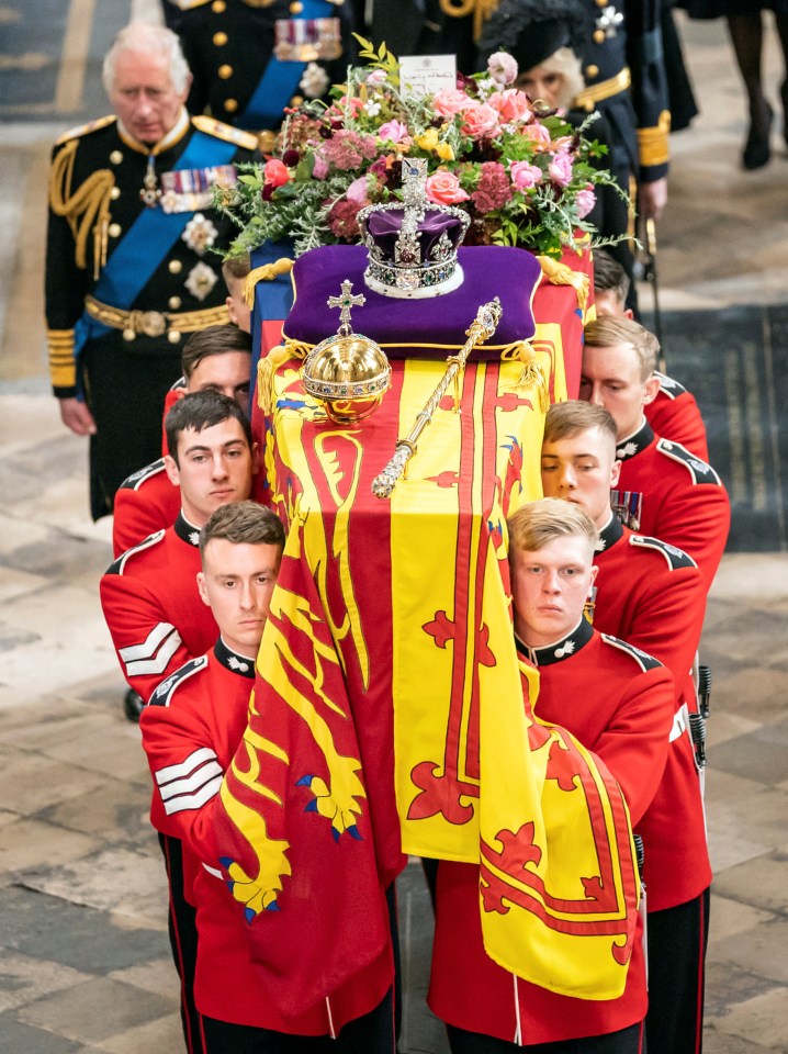 The bearers were said to have been intensely nervous before their work began