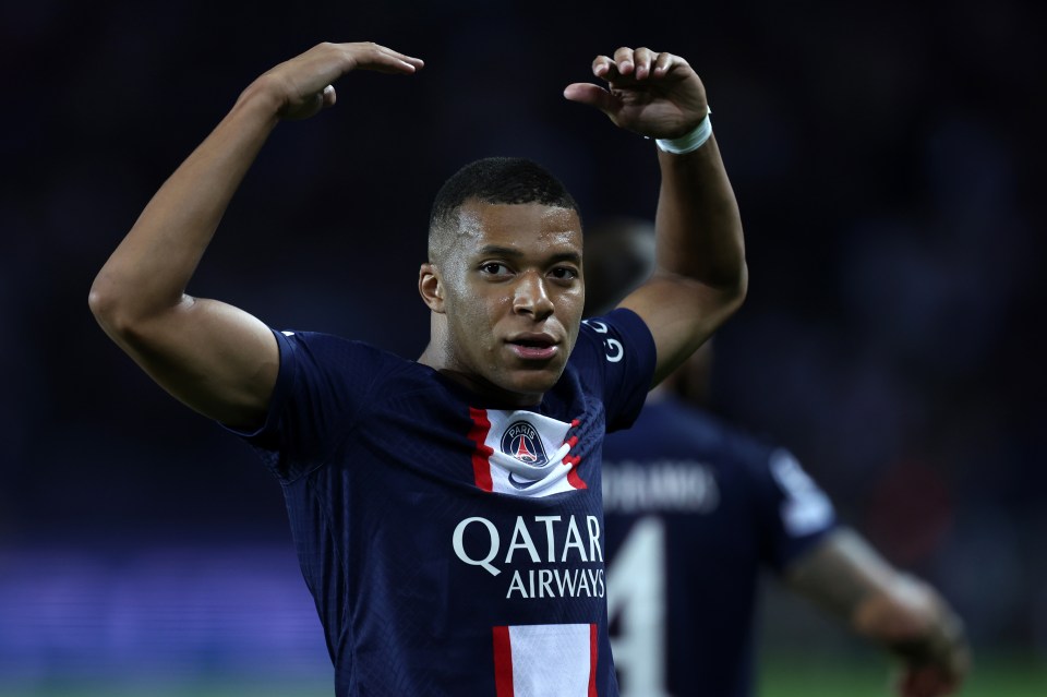 Kylian Mbappe netted two of his own for Paris Saint-Germain on the same evening