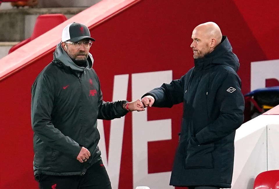 Erik ten Hag got one over Jurgen Klopp this season and his old Ajax assistant hopes to follow suit