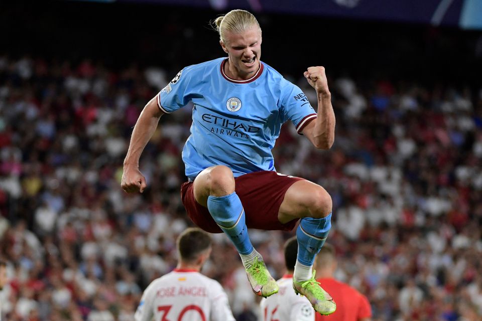 Erling Haaland will be hungry for more goals at the Etihad