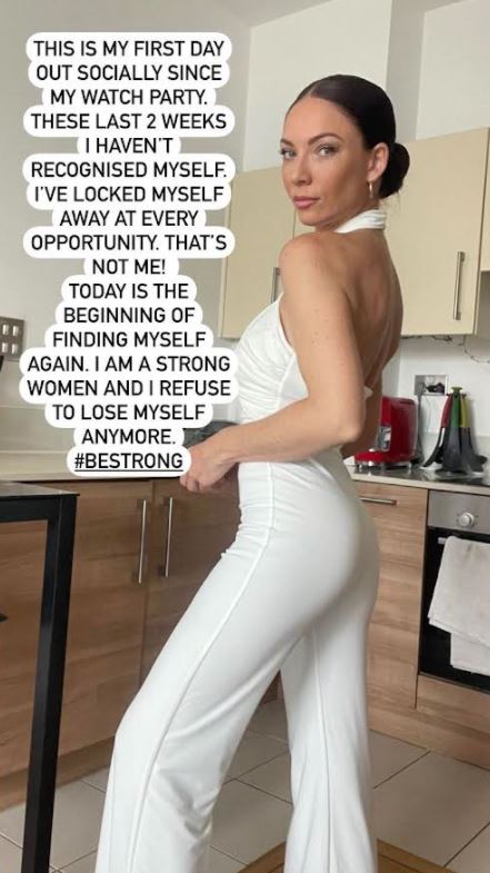 Married At First Sight UK star April Banbury reveals she has ‘locked myself away’ after struggling to cope following her time on the E4 show