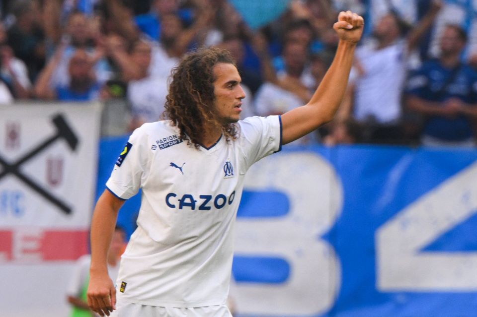 Guendouzi levelled the score for Marseille after scoring an own goal