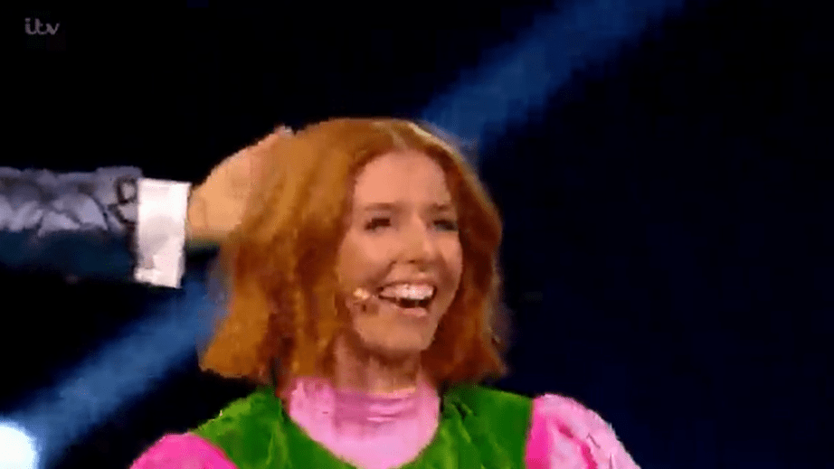 Stacey Dooley revealed she was behind the mask