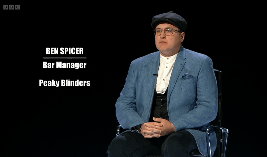 Ben Spicer answered questions on his favourite TV show - Peaky Blinders