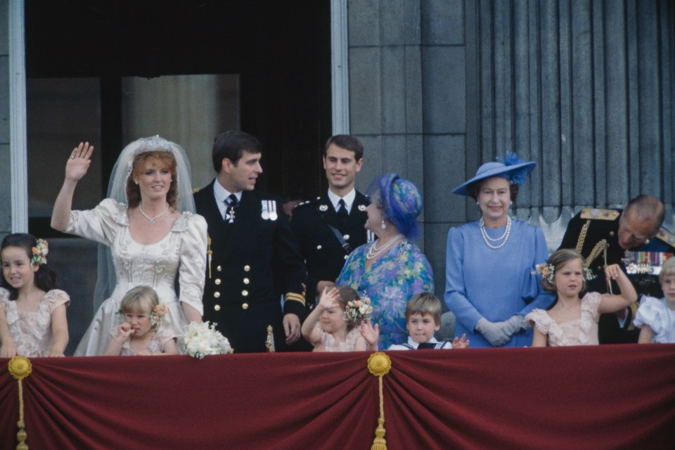 In July 1986, Andrew wed Sarah Ferguson