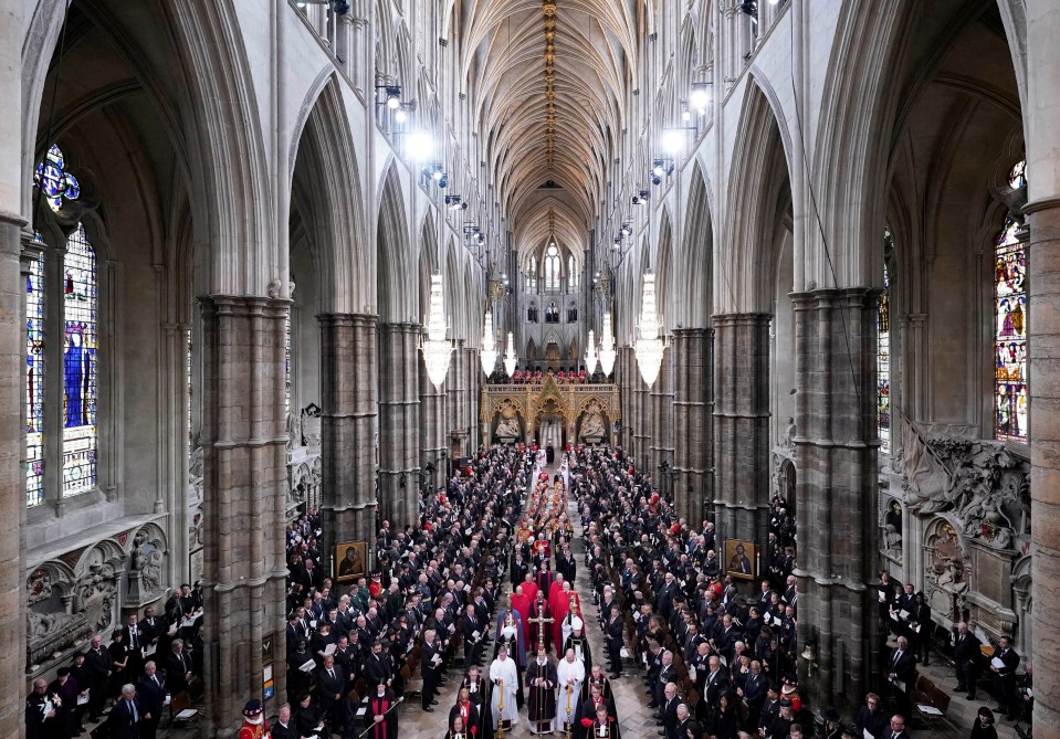 Both a funeral and a committal service will take place for the Queen today