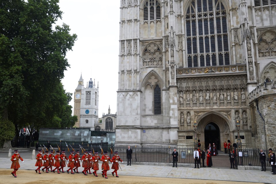 There is a secret photographer box next to the Great West Door at Westminster Abbey