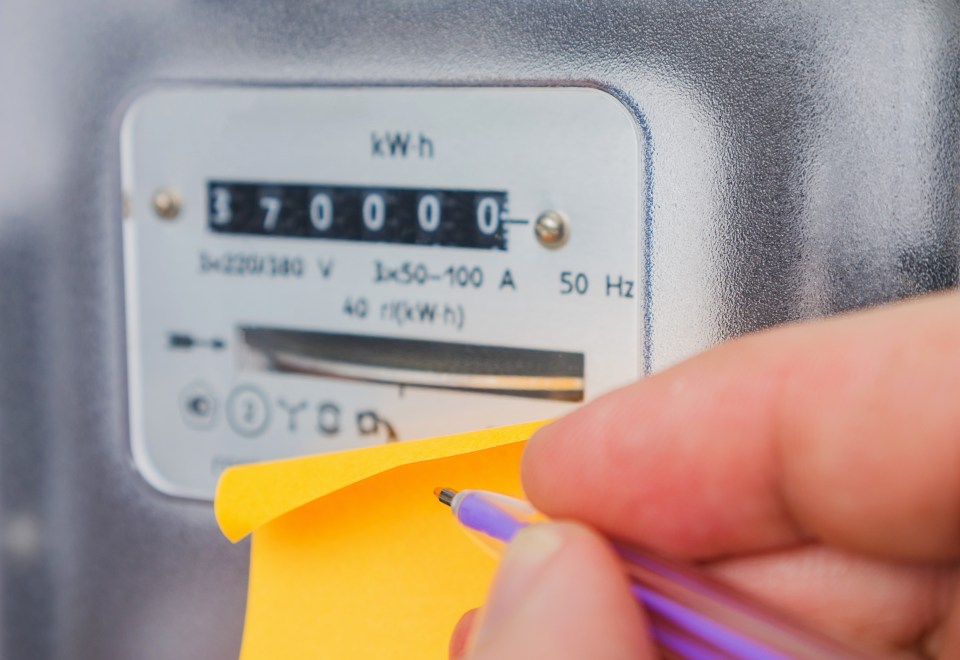 Households must take a meter reading on Sunday ahead of a big energy price cap change