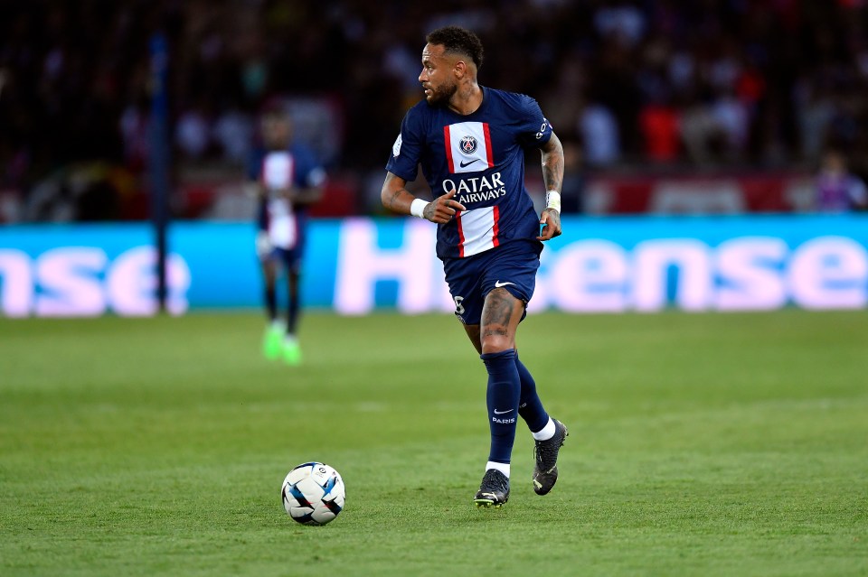 Neymar was linked with a summer move away from PSG