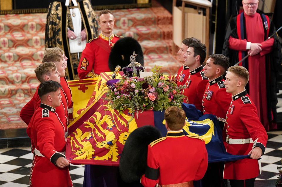 The pallbearers have been hailed as heroes after their faultless service at the Queen's funeral