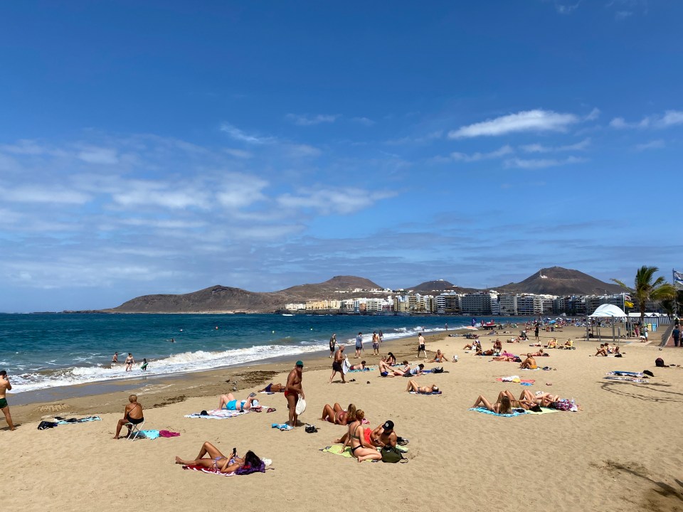 Gran Canaria's beaches are ideal to unwind on after time spent exploring the island