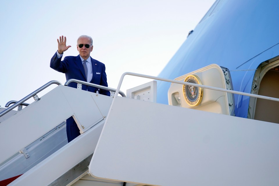 Joe Biden phoned King Charles this afternoon to offer condolences from the US