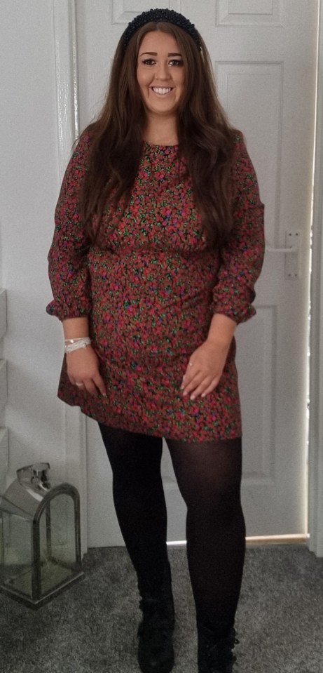 This dress was a bargain, at just £11