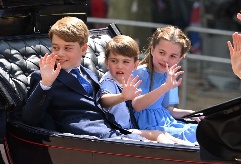 George's siblings Louis and Charlotte are not expected to attend