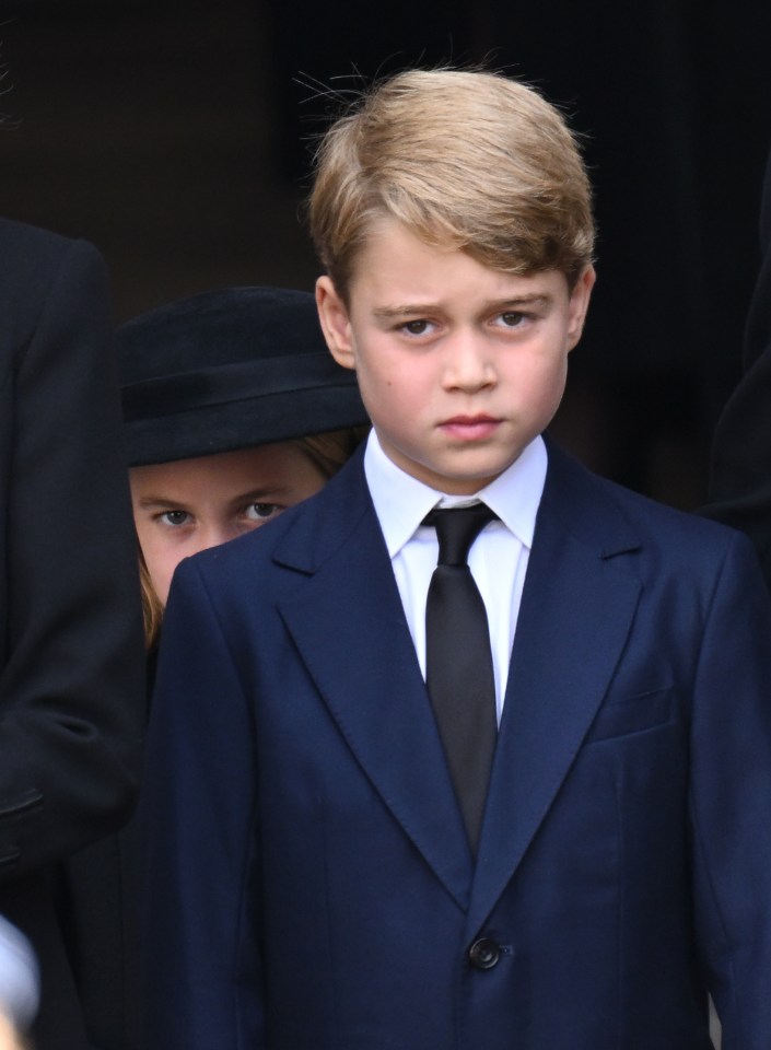 Prince George and Princess Charlotte behaved perfectly at funeral of their ‘Gan Gan’, the Queen