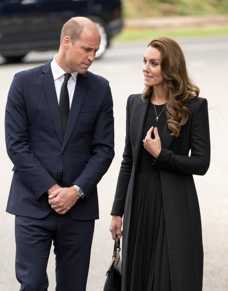 Thousands of people made the trip today to see Prince William and Kate