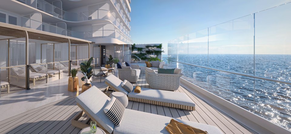 The Sun Princess is due to sail its maiden voyage in February 2024