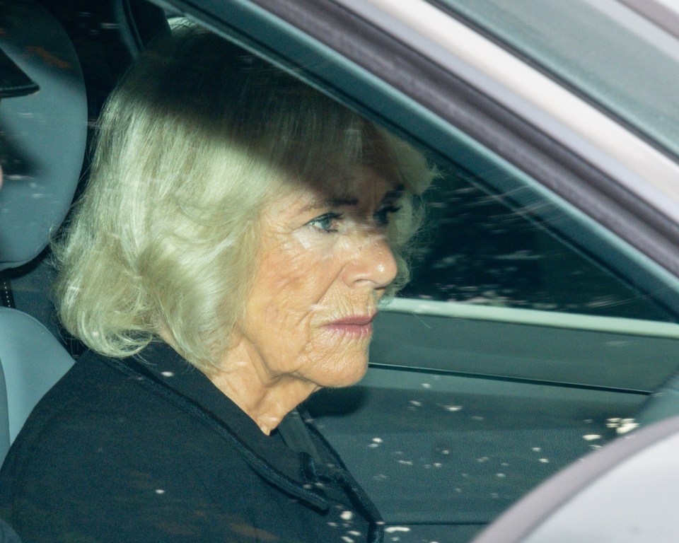 The Queen Consort looked heartbroken as she left Balmoral