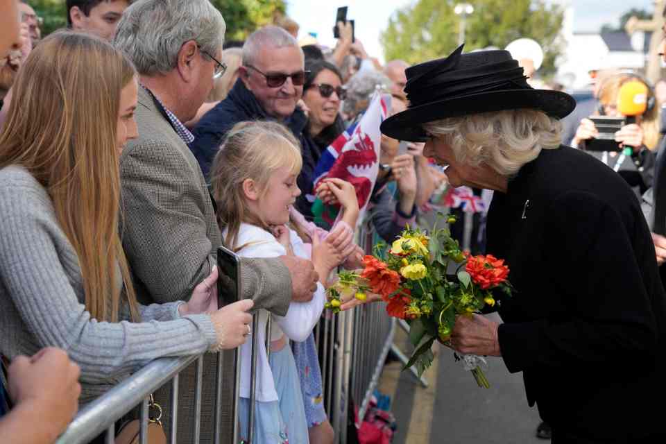 Camilla today admitted the Royal Family is exhausted - but said 'stopping would be worse'