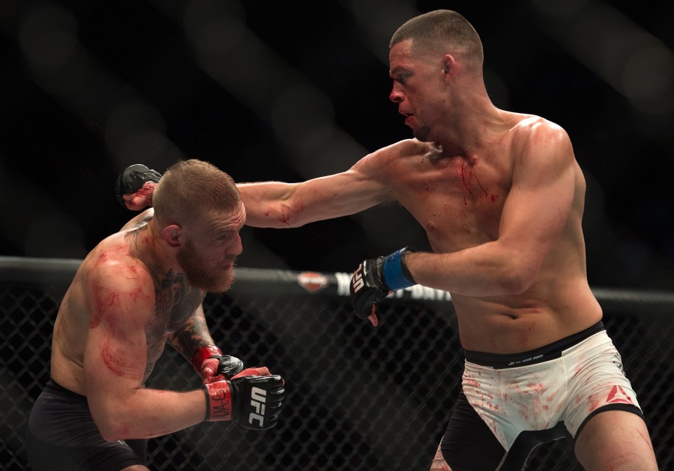 Diaz and McGregor fought twice in 2016