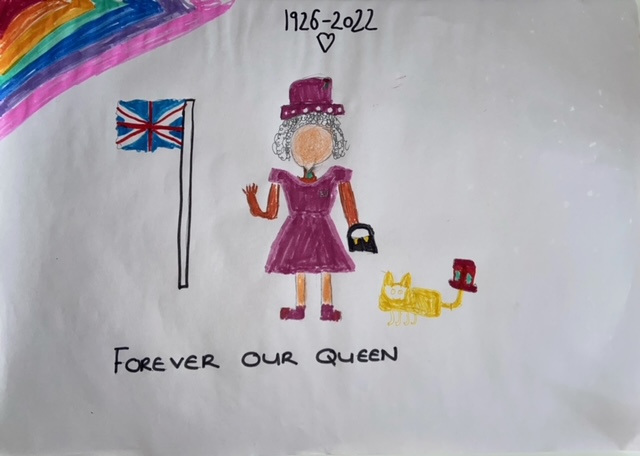 'I really, really love the Queen. I hope she’s happy in Heaven', he wrote