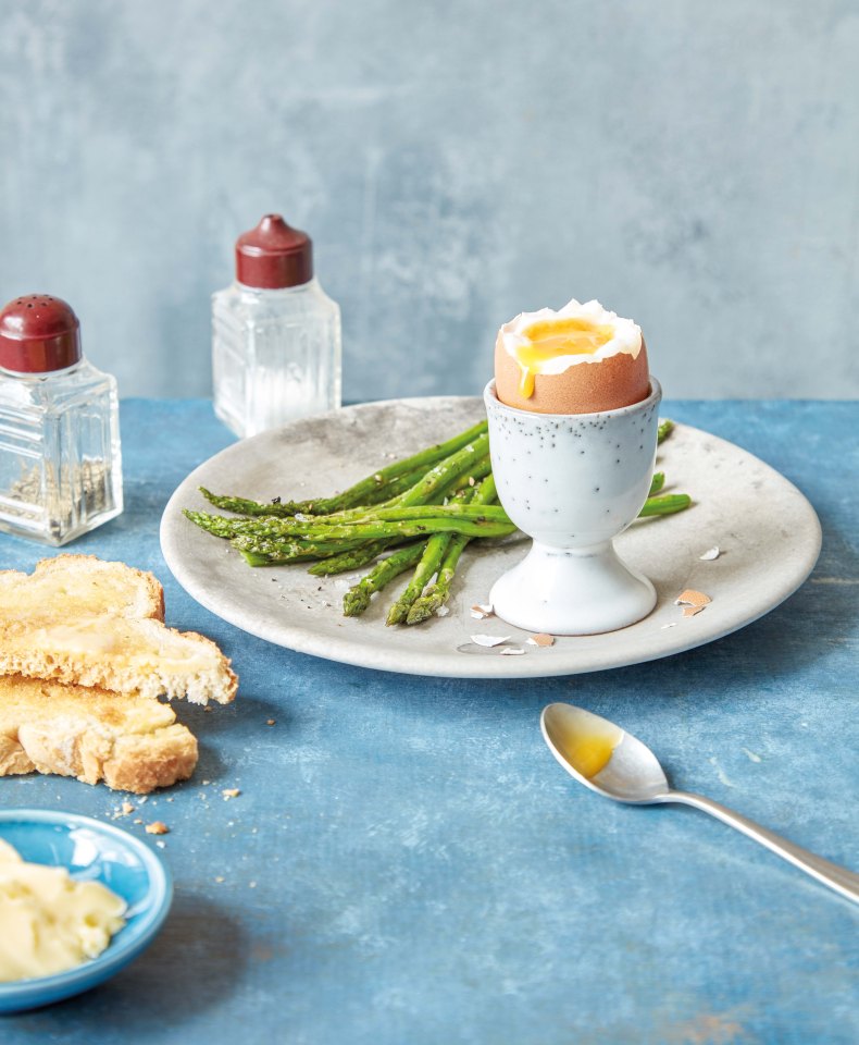 You can even cook a soft boiled egg in an air fryer