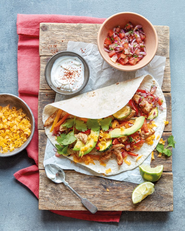 Jenny has come up with a tasty recipe for chicken fajitas cooked in an air fryer