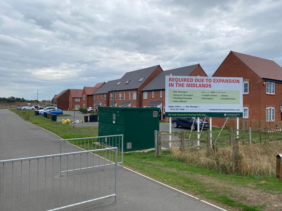 Some residents in a newbuild housing estate claim they have found four-inch nails, glass, and rubble in their gardens