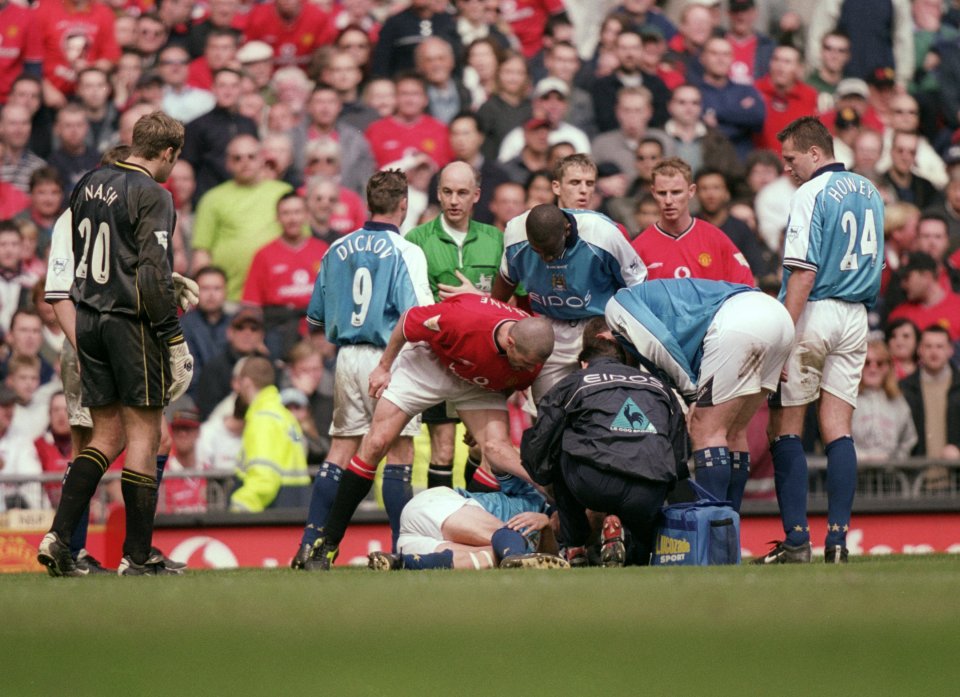 Alf-Inge Haaland knows about the Manchester derby after his clash with Roy Keane